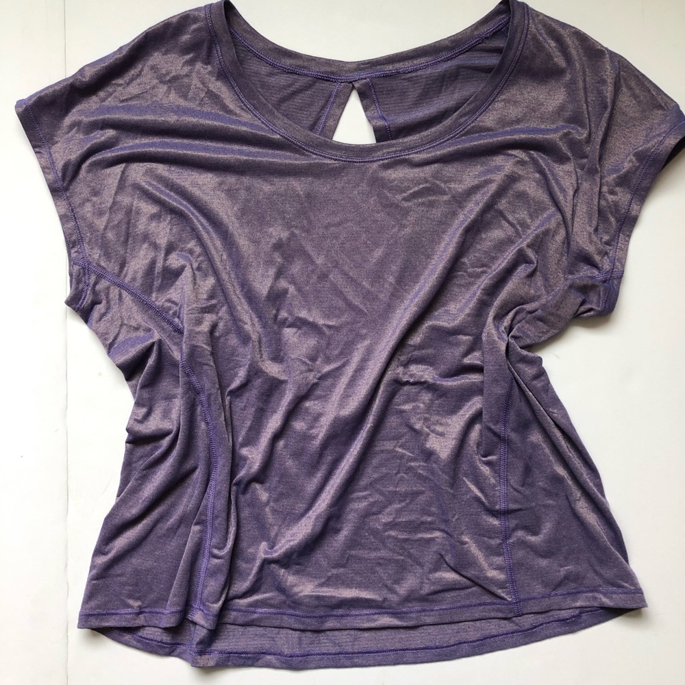 Lululemon Crop Cut-Out Shirt